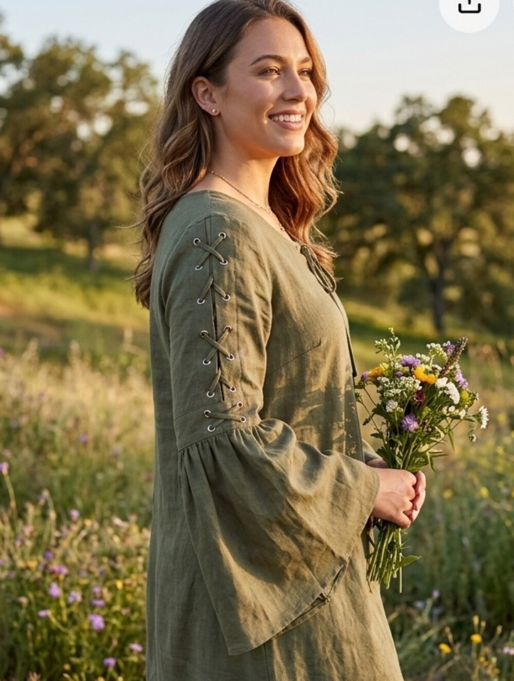 Lace Up Detail Dress coverall